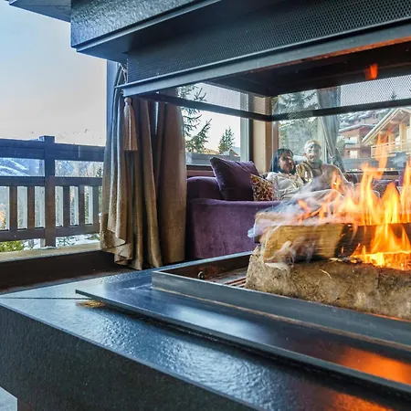 شاليه De Luxe A Avec Vue Et - Fr-1-772-7 كورشوفيل